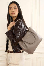 Foulonné Double LOUISA Large tote bag