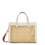 Cannage Rotin Small Tote Bag