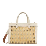 Cannage Rotin Small Tote Bag