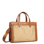 Cannage Rotin Small Tote Bag