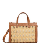 Cannage Rotin Small Tote Bag