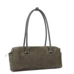 Suède Cube Rectangle Bag