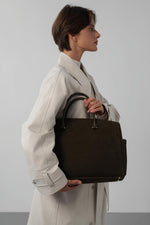 Suède Cube Tote bag