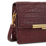 EXOTIC CROCO LEE CLUTCH