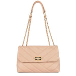 Soft Matelassé M Shoulder Bag