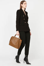 Foulonné Double LOUISA Large handbag