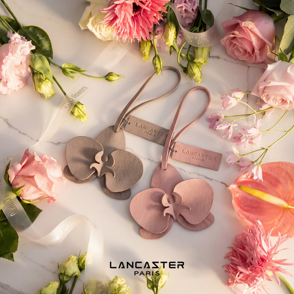 Lancaster Orchid Bag Charm