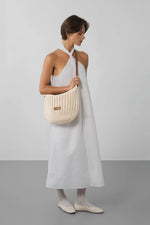 Tressé coton M Shoulder Bag