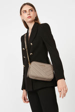 Soft Matelassé Crossbody Bag