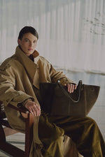 Sierra Haus Large Suede Tote Bag
